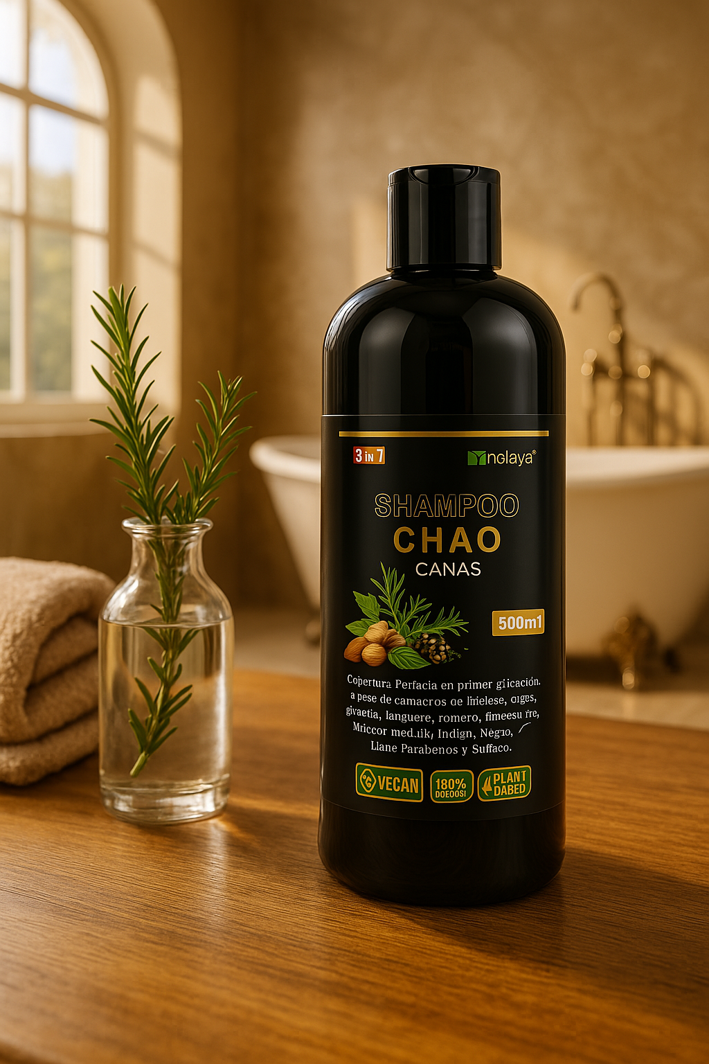 Shampoo Chao Canas® Natural Premium + Tratamiento🎁