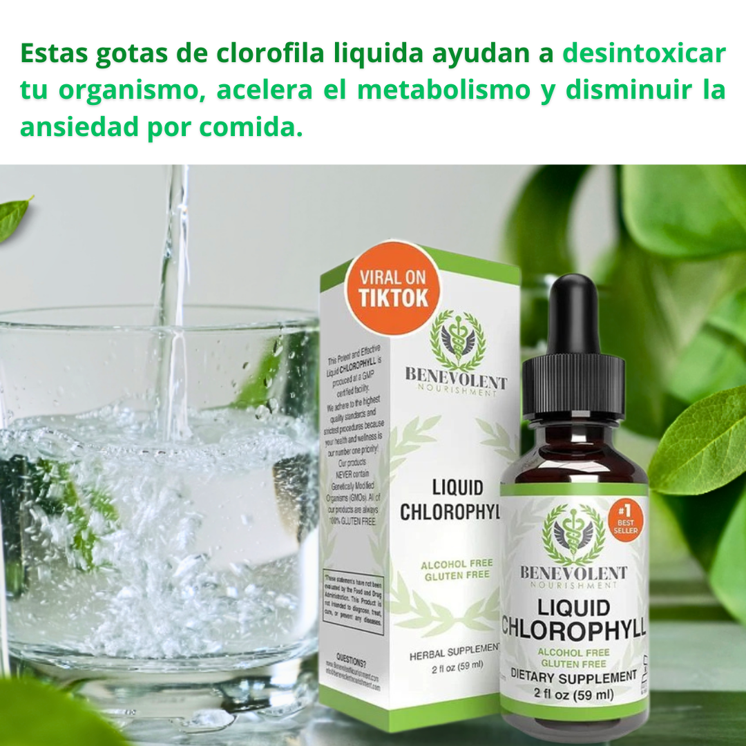 Liquid Chlorophyll🇺🇸- La opción natural para sentirte mejor cada día 🍃🌟
