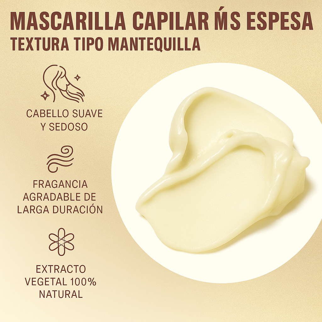 Mascarilla Capilar Karseell con Colágeno y Maca – Hidratación y Reparación Profunda
