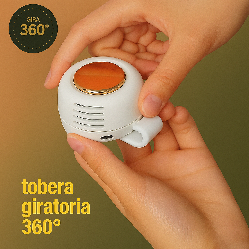 ClipCooler: Ventilador mini potatil