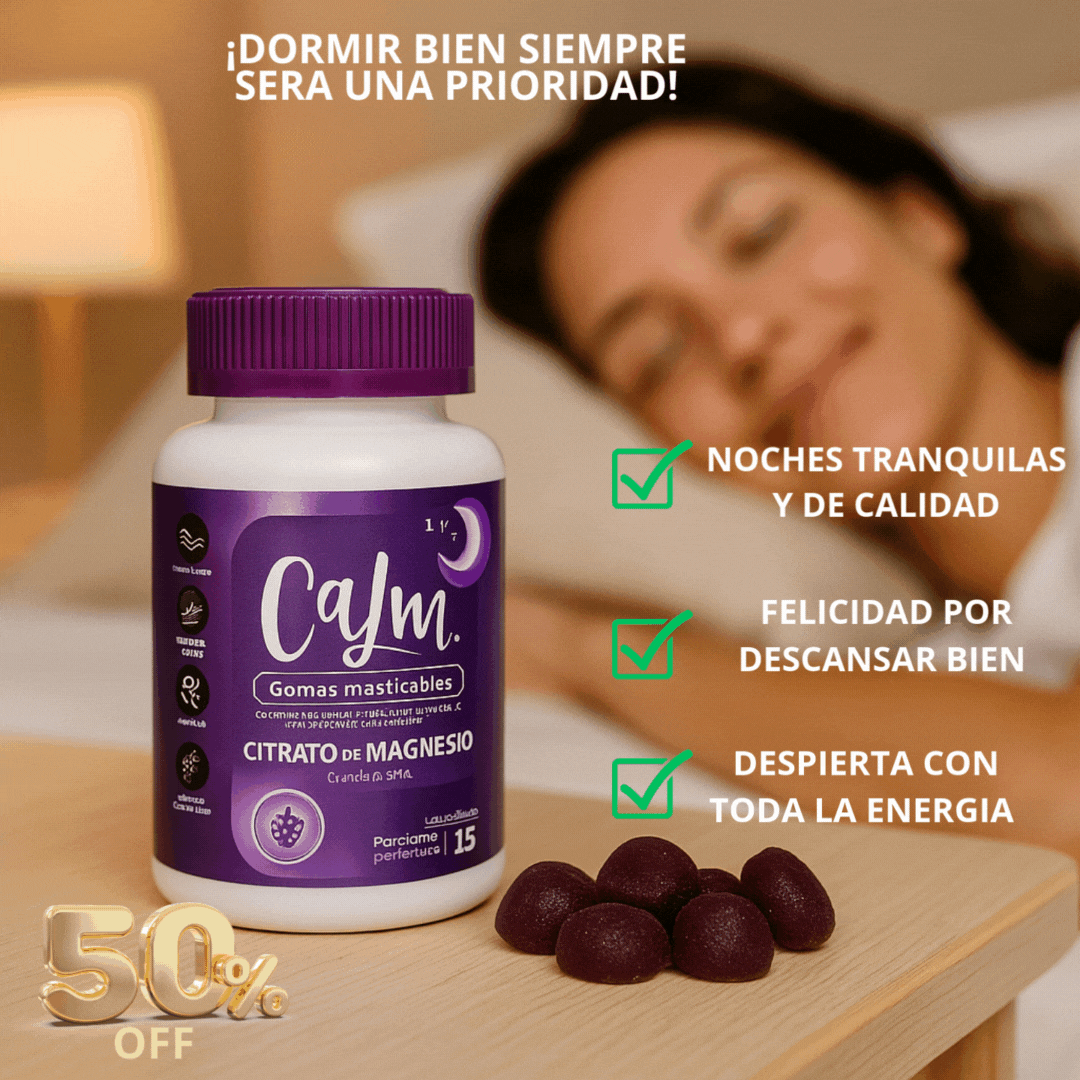 C4LM®: DUERME RAPIDO Y DESPIERTA RENOVADO – ES HORA DE DORMIR !