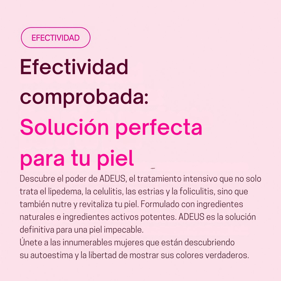 🩷🇧🇷 ADEUS® - De Brasil para ti: una piel más firme, nutrida y hermosa🌟