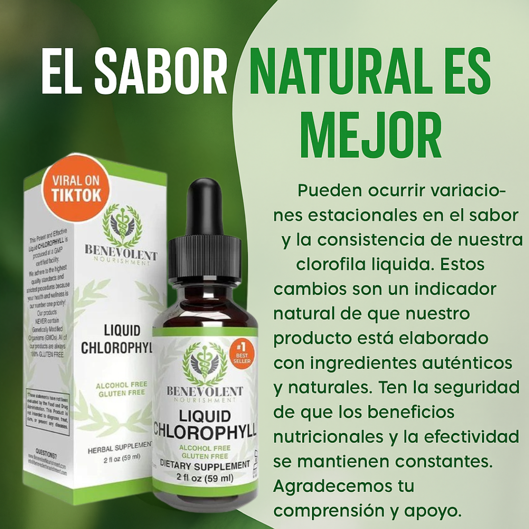 Liquid Chlorophyll🇺🇸- La opción natural para sentirte mejor cada día 🍃🌟