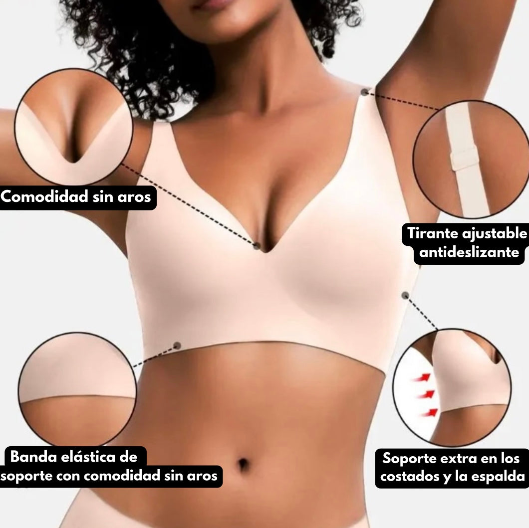 Sostén premium, lo invisible que realza tu figura con total comodidad✨Pack x2 y Pack x3🇺🇸