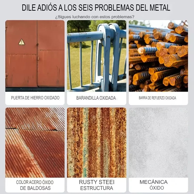 IRON SEAL® – Elimina y Previene el Óxido con Tecnología Alemana en una Sola Aplicación