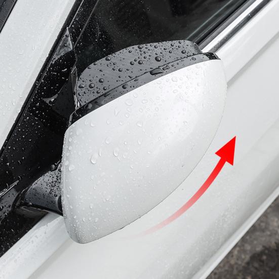 🚘Espejos 2 piezas Antipunto Ciego + Visera Antilluvia – Maneja más seguro en cualquier clima🌟