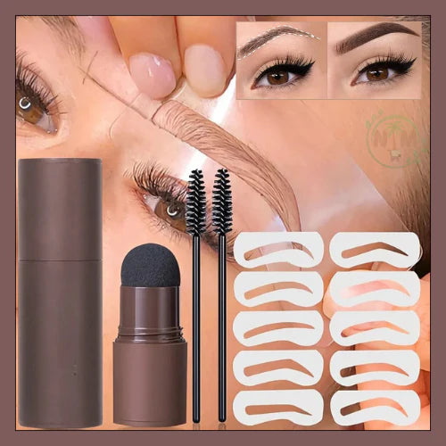Sello Maybelucky con 3 Plantillas – Cejas Perfectas en Segundos paga 1 y lleva 2