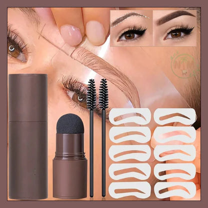 Sello Maybelucky con 3 Plantillas – Cejas Perfectas en Segundos paga 1 y lleva 2