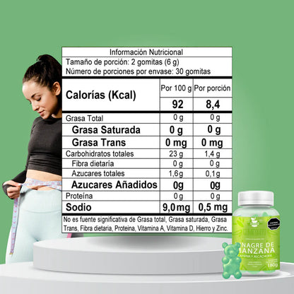Gomitas de Vinagre de Manzana: Tu aliado natural para una vida más saludable
