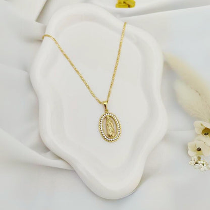 Collar de la Virgen María®: Lleva contigo la protección y bendición🙏