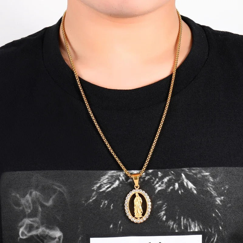 Collar de la Virgen María®: Lleva contigo la protección y bendición🙏
