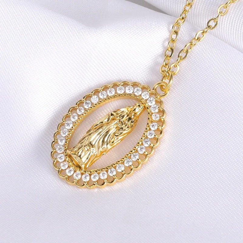 Collar de la Virgen María®: Lleva contigo la protección y bendición🙏