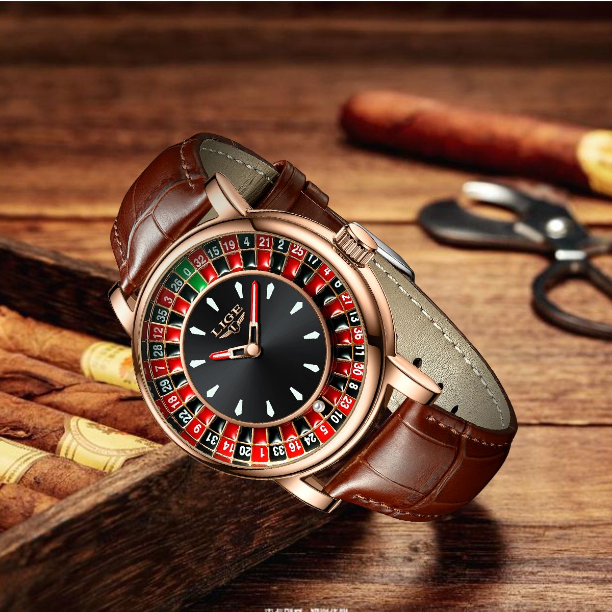 Reloj Lige Casino inspirado en Jacob & Co. – Lujo, precisión y diseño que apuesta por vos-Incluye estuche
