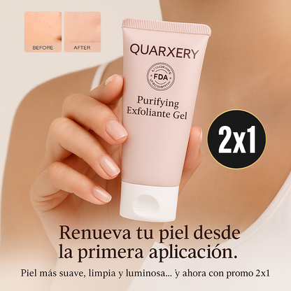 Exfoliante QUARXERY Gel™ – Exfoliación suave para una piel fresca y renovada