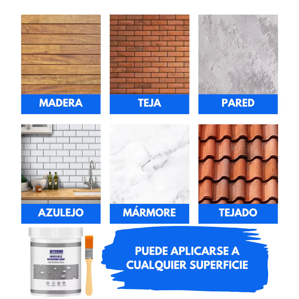 Sellador Impermeabilizante Invisible: protege tu hogar de filtraciones