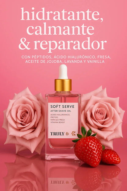 Aceite Calmante Post-Depilación Truly Soft Serve – Piel Suave y Radiante 30ml 2X1🎁