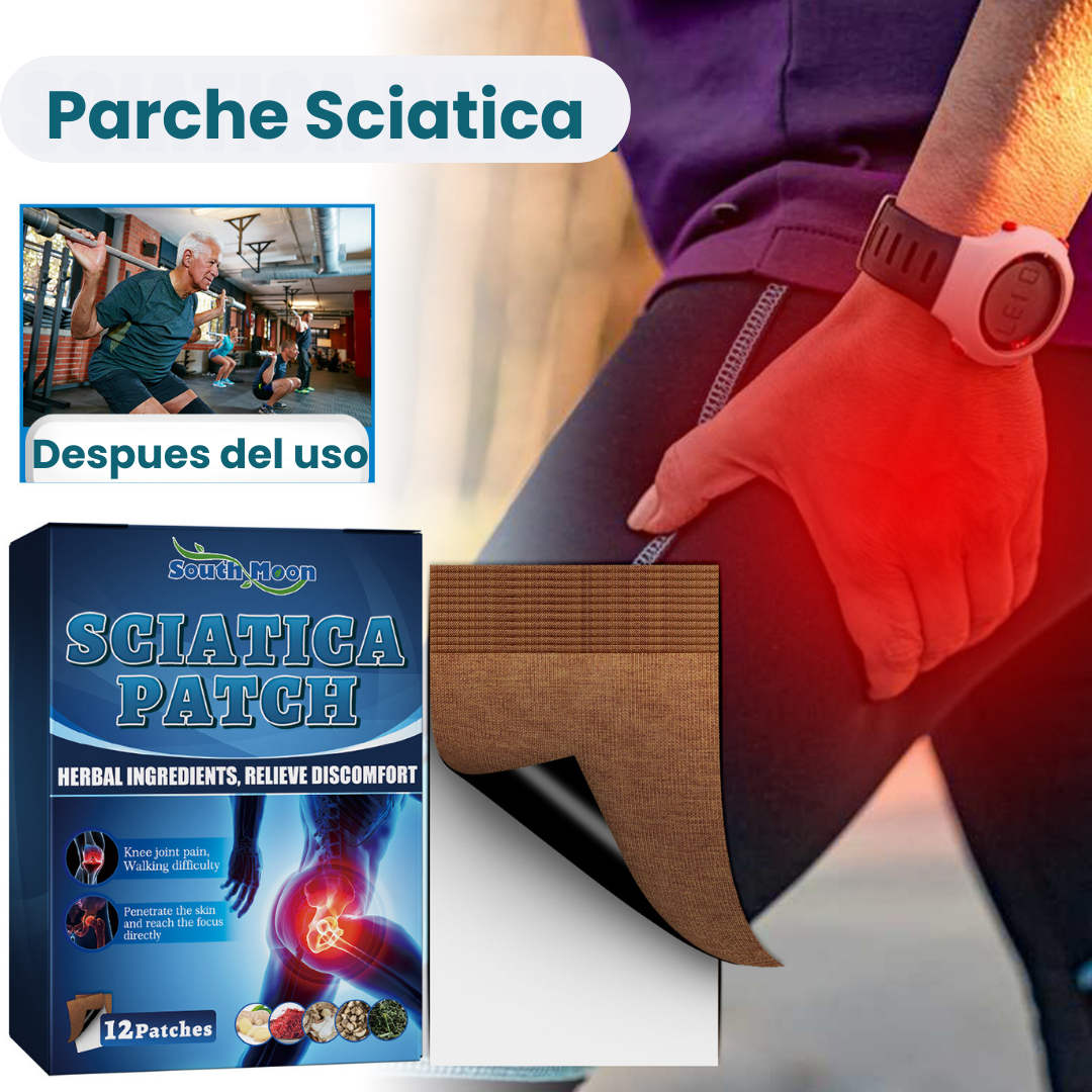 Parche Sciatica®: Tu aliado Natural para el dolor en la Ciática PROMOCIÓN 2x1