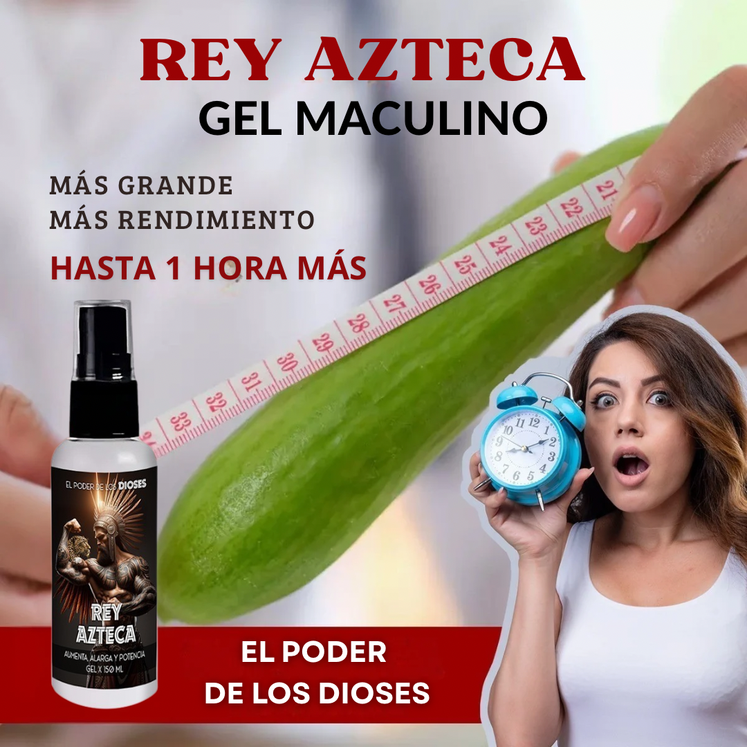 🔥 Rey Azteca™ – El gel masculino que potencia tu confianza 🔝