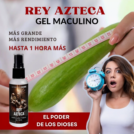 🔥 Rey Azteca™ – El gel masculino que potencia tu confianza 🔝