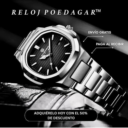 🌟Reloj Poedagar™ – Elegancia, precisión y estilo que hablan por ti⌚️