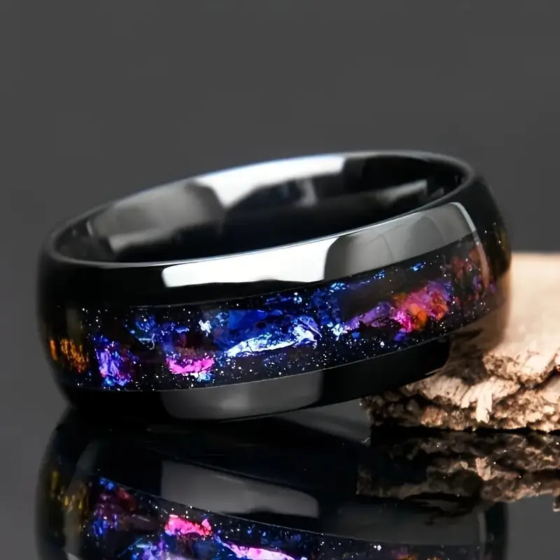 Anillo Galaxy Ring–Nebulosa Cósmica®: Lleva el universo en tu dedo