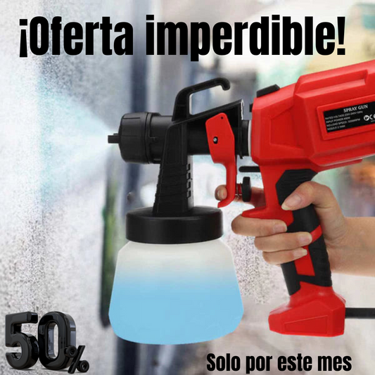 Pistola Pulverizadora Pintura– ¡Pinta como un pro sin compresor!