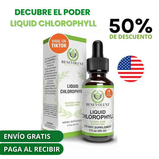 Liquid Chlorophyll🇺🇸- La opción natural para sentirte mejor cada día 🍃🌟