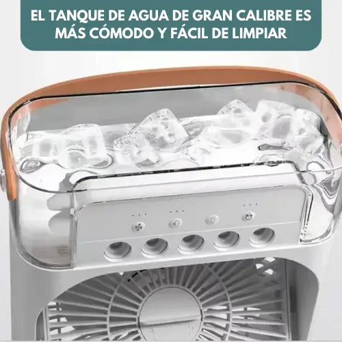 MINI VENTILADOR CON DIFUSOR USB-FRESCURA Y CONFORT AL ALCANCE DE UN PLUG