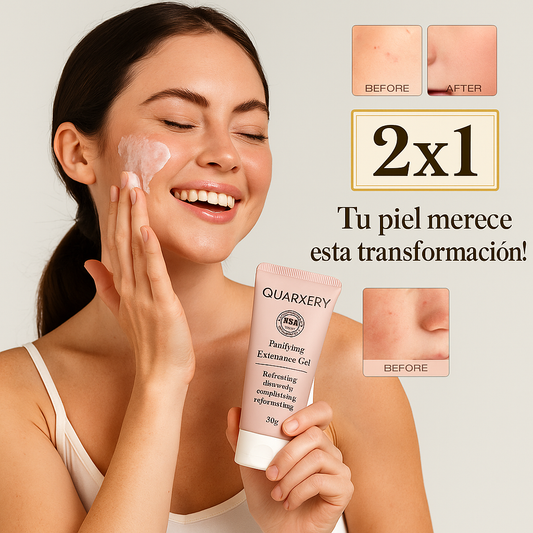 Exfoliante QUARXERY Gel™ – Exfoliación suave para una piel fresca y renovada