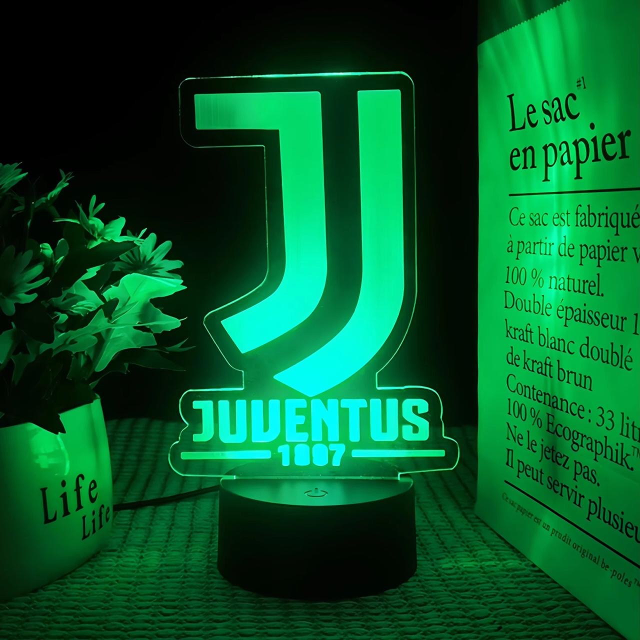 Lámpara LED 3D incluye 7 colores– Ilumina tu pasión con estilo ⚽️