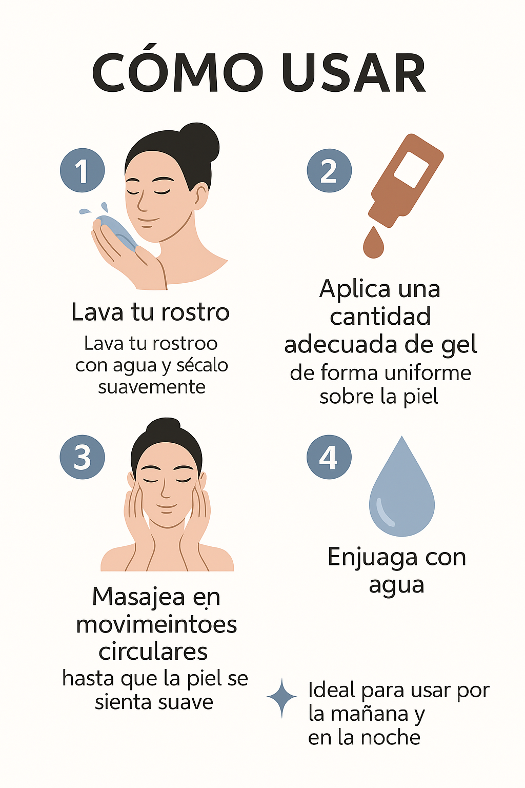 Exfoliante QUARXERY Gel™ – Exfoliación suave para una piel fresca y renovada