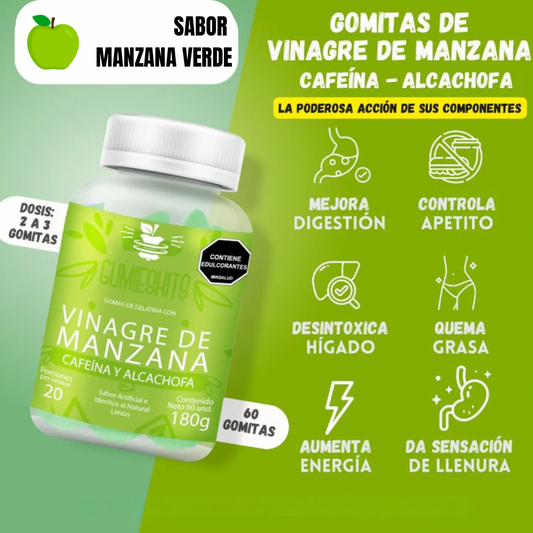 Gomitas de Vinagre de Manzana: Tu aliado natural para una vida más saludable