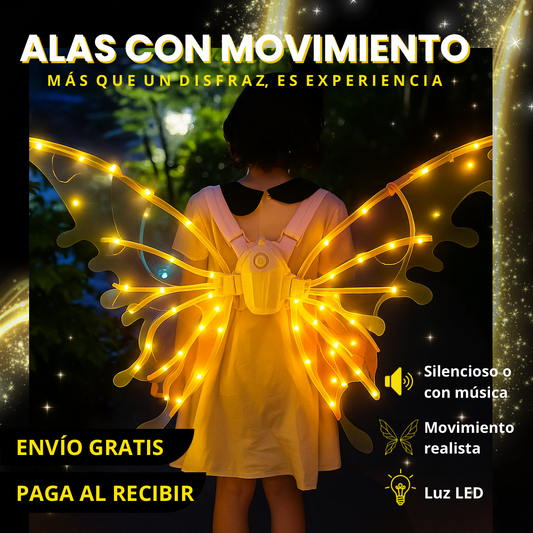 🦋✨Alas LED con Movimiento Realista – una experiencia luminosa✨