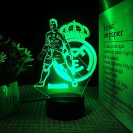 Lámpara LED 3D incluye 7 colores– Ilumina tu pasión con estilo ⚽️