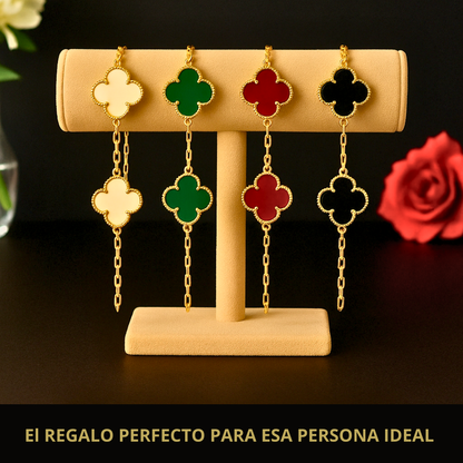 💎Pulsera Van Cleef exclusiva en baño de oro 18K 🌟OFERTAS IMPERDIBLES 2025!🔥