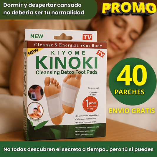🍃Kinoki™ El secreto japones para un descanso profundo y un cuerpo ligero PACK x4 PACK x5 🇯🇵