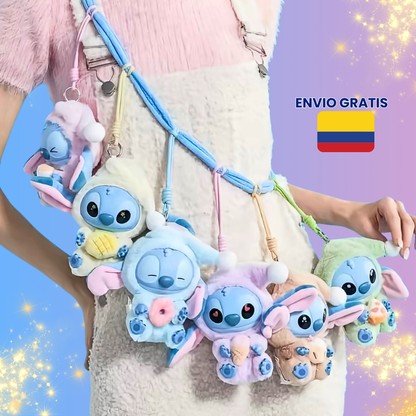 ✨🌈Stitch Labubu™ Exclusivo, tierno y premium, el llavero que roba corazones