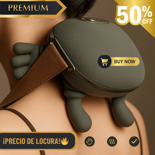 Masajeador portátil PREMIUM : Alivio profundo con sensación de mano experta