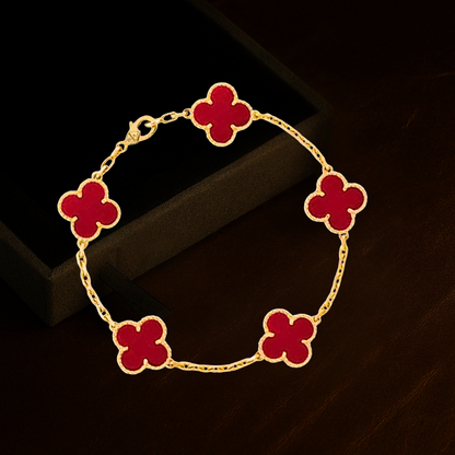 💎Pulsera Van Cleef exclusiva en baño de oro 18K 🌟OFERTAS IMPERDIBLES 2025!🔥