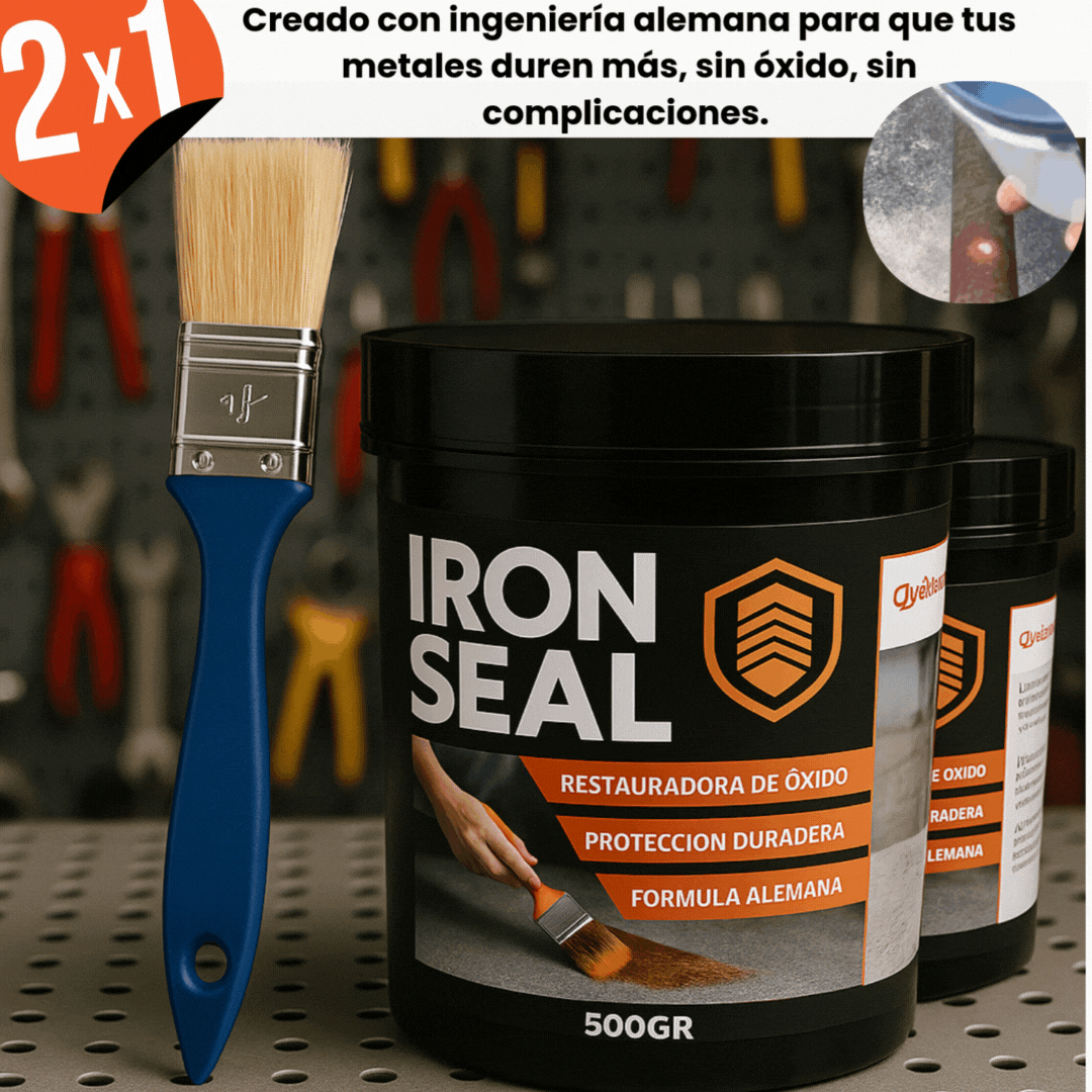 IRON SEAL® – Elimina y Previene el Óxido con Tecnología Alemana en una –  Homazon