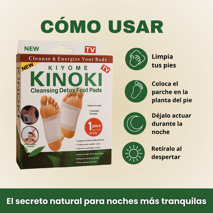🍃Kinoki™ El secreto japones para un descanso profundo y un cuerpo ligero PACK x4 PACK x5 🇯🇵