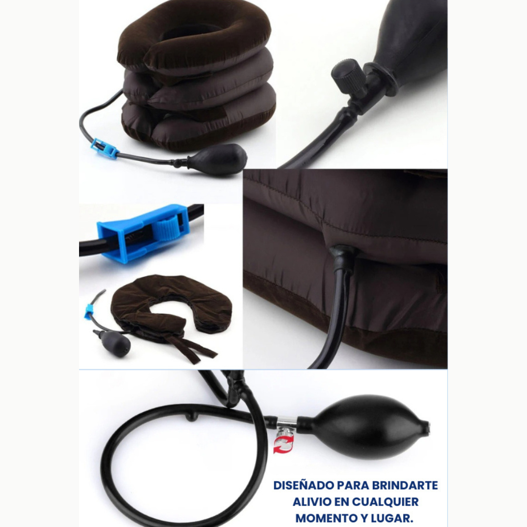 Soporte Inflable Portátil: Alivio Instantáneo para tu Cuello