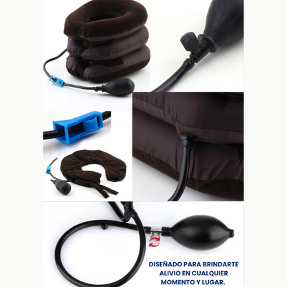 Soporte Inflable Portátil: Alivio Instantáneo para tu Cuello