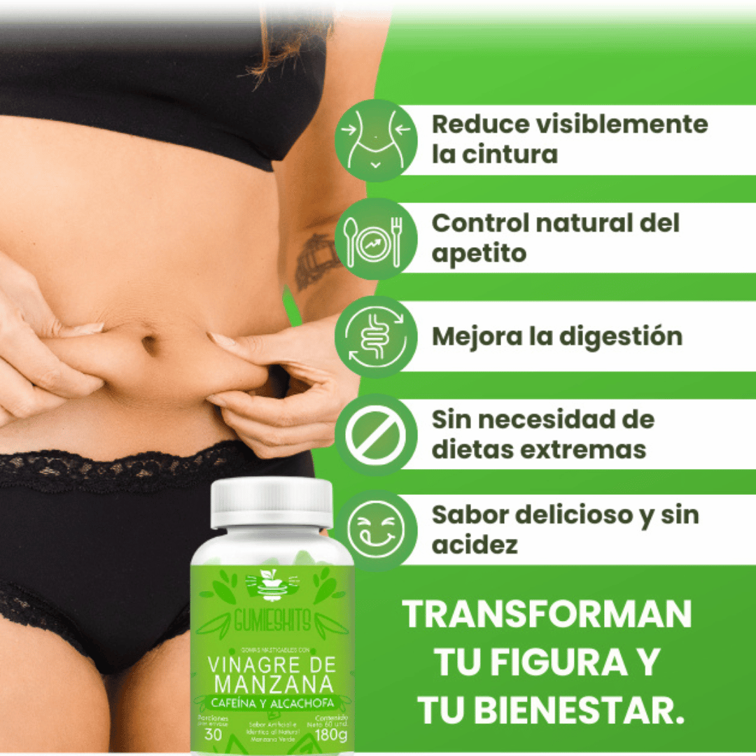 Gomitas de Vinagre de Manzana: Tu aliado natural para una vida más saludable