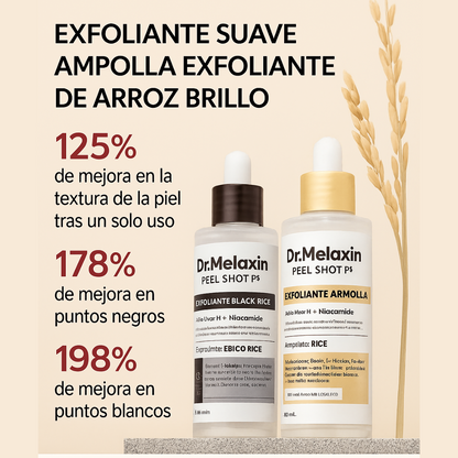 DR. MELAXIN PEEL SHOT: ® Exfolia, ilumina e hidrata en un solo paso.
