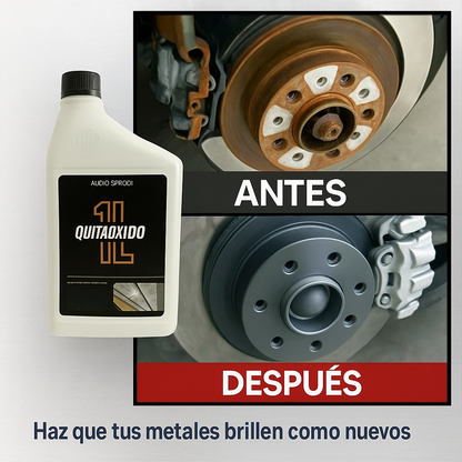 Quitaoxido Addio 1 Litro 2X1: Elimina el óxido en segundos sin esfuerzo