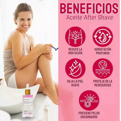 Aceite Calmante Post-Depilación Truly Soft Serve – Piel Suave y Radiante 30ml 2X1🎁