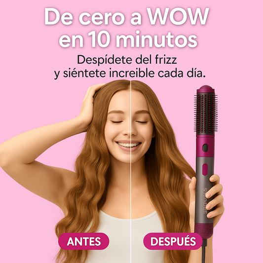 Secador Cepillo 5 en 1 – Tu Salón de Belleza en Casa