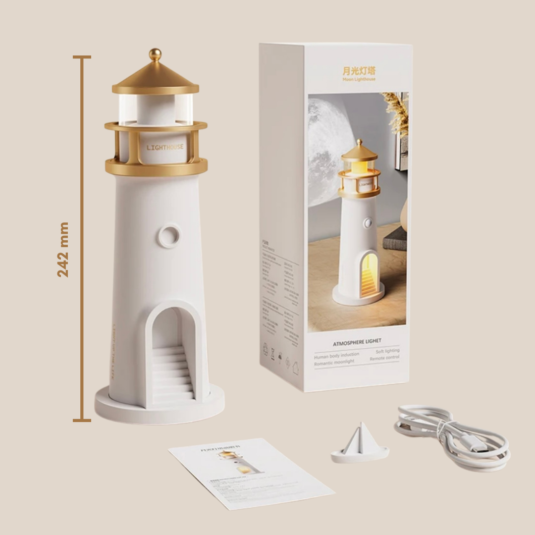 💡Lampara Faro - 🌖 Iluminación que transforma cada rincón en un recuerdo inolvidable✨