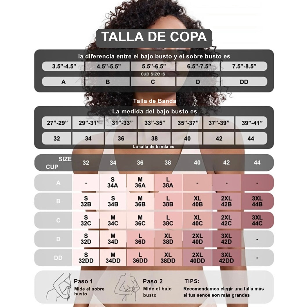 Sostén premium, lo invisible que realza tu figura con total comodidad✨Pack x2 y Pack x3🇺🇸